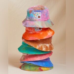 Big Bud Press Blue Tie-dyed Corduroy Bucket Hat. New, never worn! No longer sold